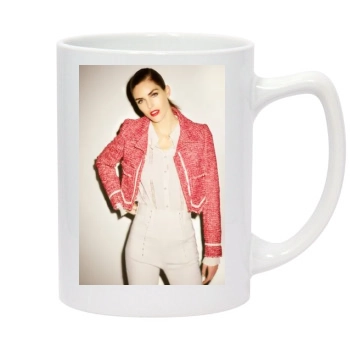 Hilary Rhoda 14oz White Statesman Mug