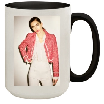 Hilary Rhoda 15oz Colored Inner & Handle Mug