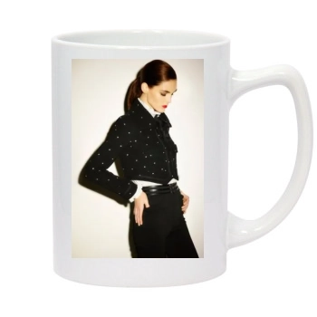 Hilary Rhoda 14oz White Statesman Mug