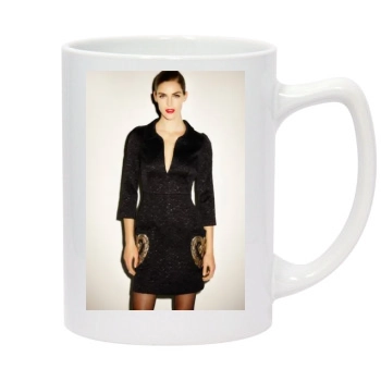 Hilary Rhoda 14oz White Statesman Mug