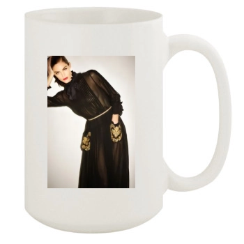 Hilary Rhoda 15oz White Mug