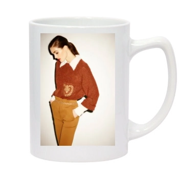 Hilary Rhoda 14oz White Statesman Mug