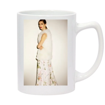 Hilary Rhoda 14oz White Statesman Mug