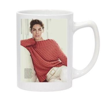 Hilary Rhoda 14oz White Statesman Mug