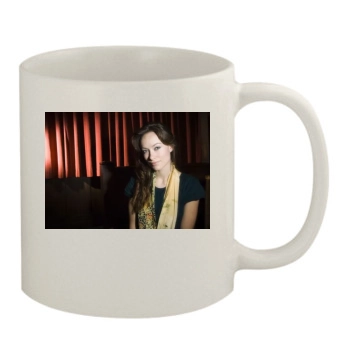 Olivia Wilde 11oz White Mug