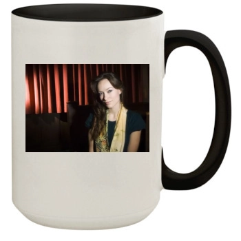 Olivia Wilde 15oz Colored Inner & Handle Mug