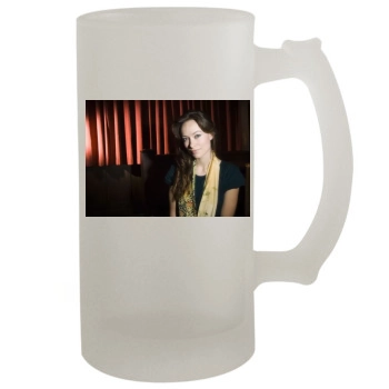 Olivia Wilde 16oz Frosted Beer Stein