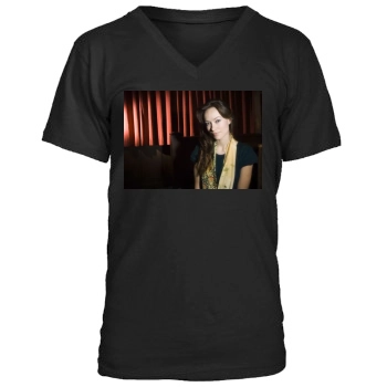 Olivia Wilde Men's V-Neck T-Shirt