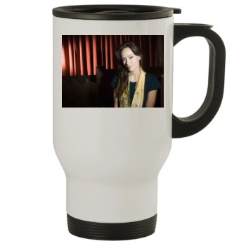 Olivia Wilde Stainless Steel Travel Mug