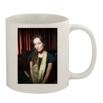 Olivia Wilde 11oz White Mug