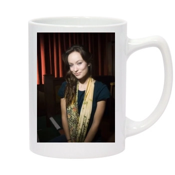 Olivia Wilde 14oz White Statesman Mug