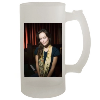 Olivia Wilde 16oz Frosted Beer Stein