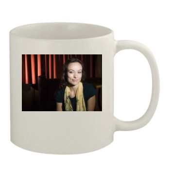 Olivia Wilde 11oz White Mug