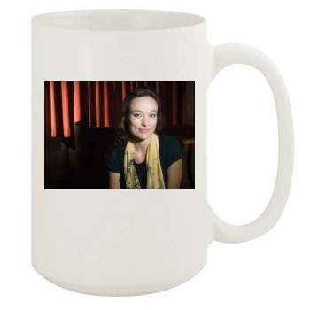 Olivia Wilde 15oz White Mug