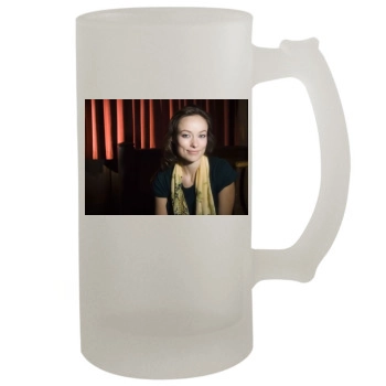 Olivia Wilde 16oz Frosted Beer Stein