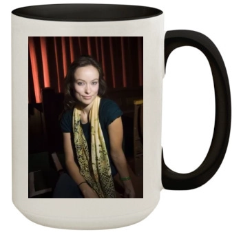 Olivia Wilde 15oz Colored Inner & Handle Mug