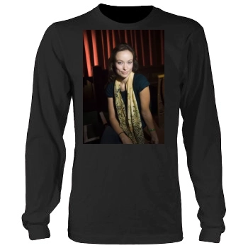 Olivia Wilde Men's Heavy Long Sleeve TShirt