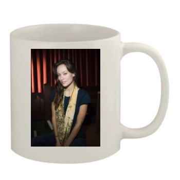 Olivia Wilde 11oz White Mug