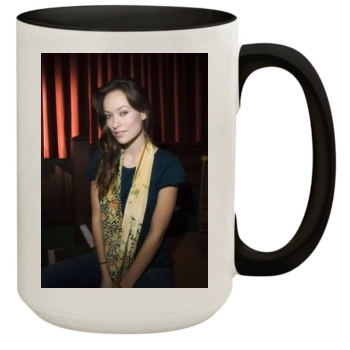 Olivia Wilde 15oz Colored Inner & Handle Mug