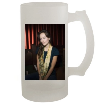 Olivia Wilde 16oz Frosted Beer Stein