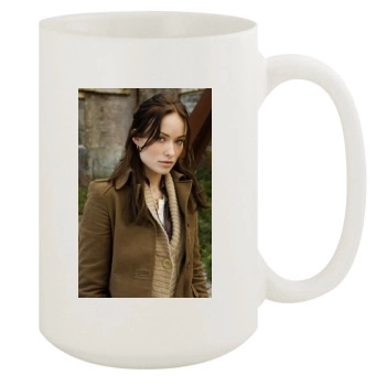 Olivia Wilde 15oz White Mug