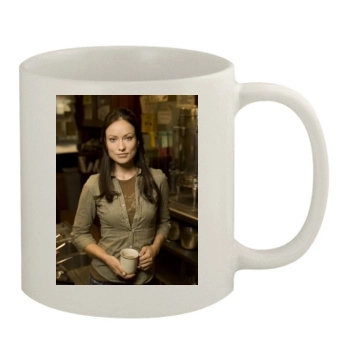 Olivia Wilde 11oz White Mug