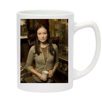 Olivia Wilde 14oz White Statesman Mug