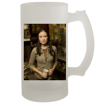 Olivia Wilde 16oz Frosted Beer Stein