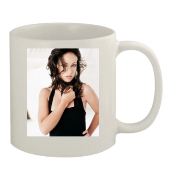 Olivia Wilde 11oz White Mug