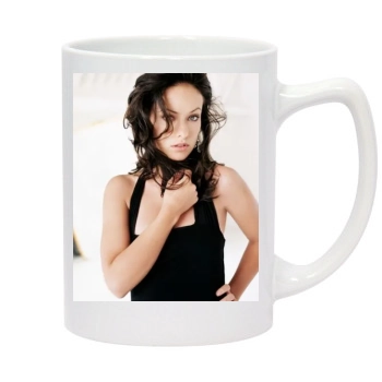 Olivia Wilde 14oz White Statesman Mug