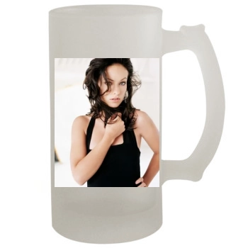 Olivia Wilde 16oz Frosted Beer Stein