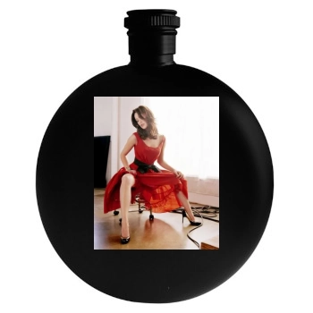 Olivia Wilde Round Flask