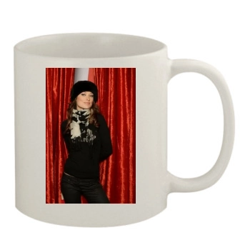 Olivia Wilde 11oz White Mug