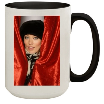 Olivia Wilde 15oz Colored Inner & Handle Mug