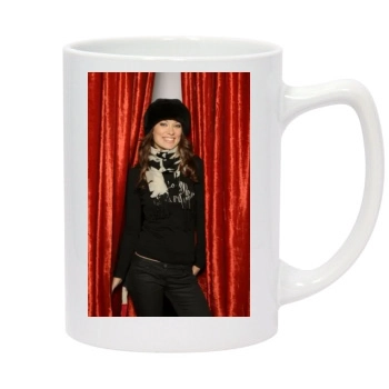 Olivia Wilde 14oz White Statesman Mug