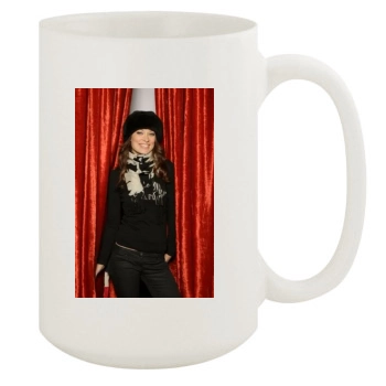 Olivia Wilde 15oz White Mug