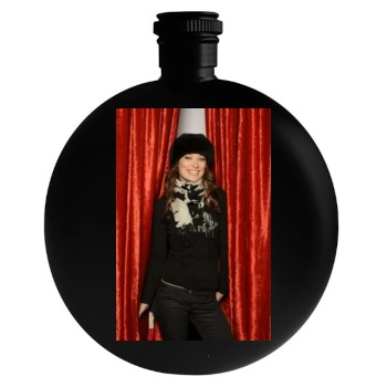 Olivia Wilde Round Flask