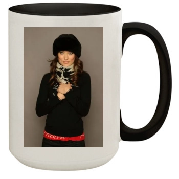 Olivia Wilde 15oz Colored Inner & Handle Mug