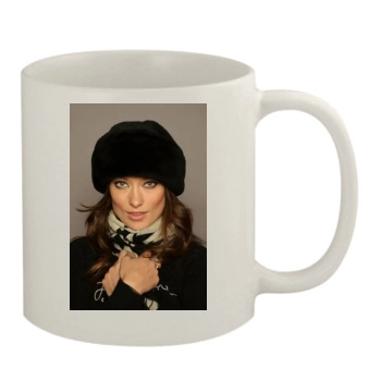 Olivia Wilde 11oz White Mug