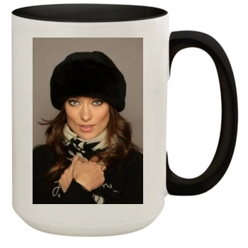 Olivia Wilde 15oz Colored Inner & Handle Mug