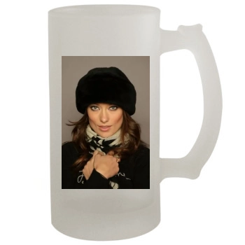 Olivia Wilde 16oz Frosted Beer Stein