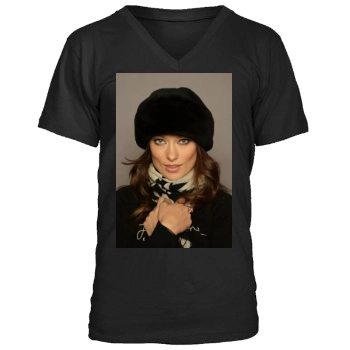 Olivia Wilde Men's V-Neck T-Shirt