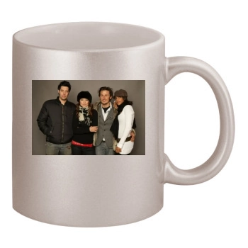 Olivia Wilde 11oz Metallic Silver Mug