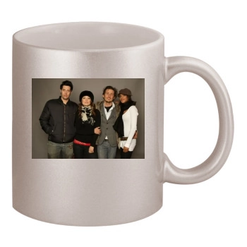 Olivia Wilde 11oz Metallic Silver Mug