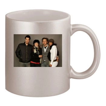 Olivia Wilde 11oz Metallic Silver Mug