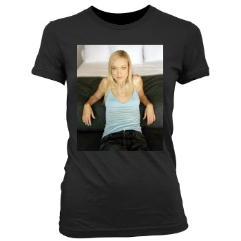 Olivia Wilde Women's Junior Cut Crewneck T-Shirt