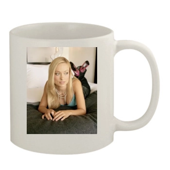 Olivia Wilde 11oz White Mug