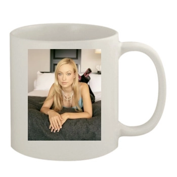 Olivia Wilde 11oz White Mug