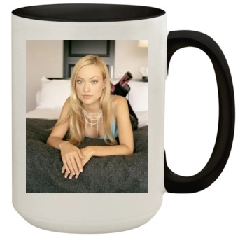 Olivia Wilde 15oz Colored Inner & Handle Mug