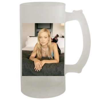 Olivia Wilde 16oz Frosted Beer Stein